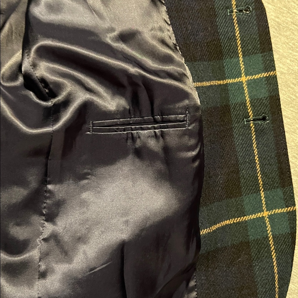 *NWOT* Polo Ralph Lauren Modern Fit Tartan Plaid Suit Jacket - Picture 6 of 9